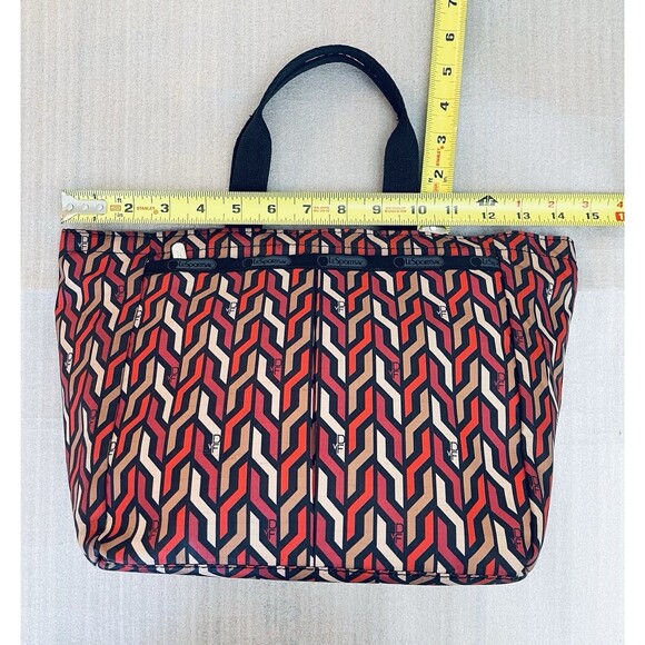 DVF x LeSportsac Geometric X Tote Crossbody Purses & Pouches Set of 4 VTG Nylon - Picture 5 of 12